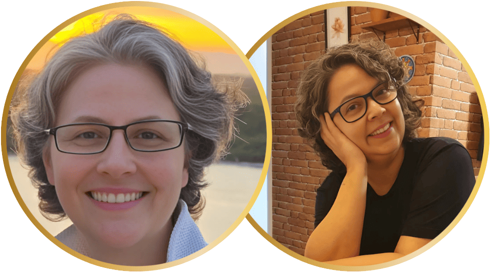 Carla Vicente e Carol Tavares da Chá Pra Quê?!